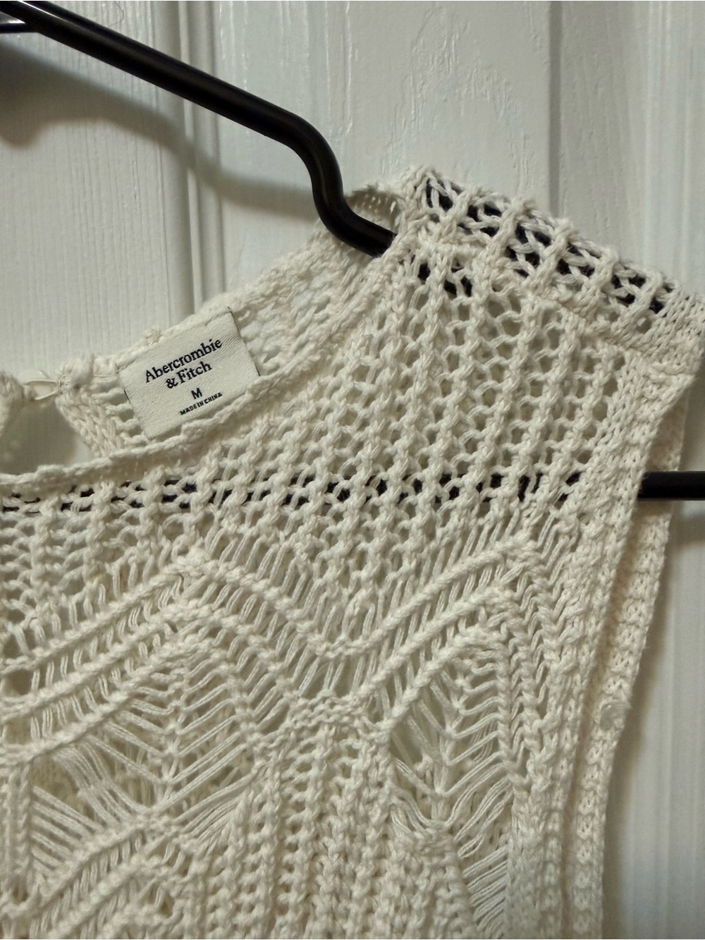 Abercrombie & Fitch crochet knit tank - Picture 3 of 5